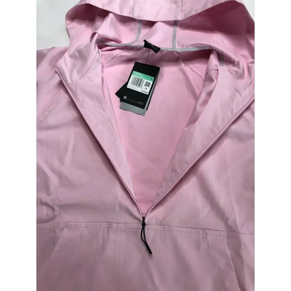 Nike Pink Foam Repel Anorak Golf Jacket CU9663-663 Women's XL